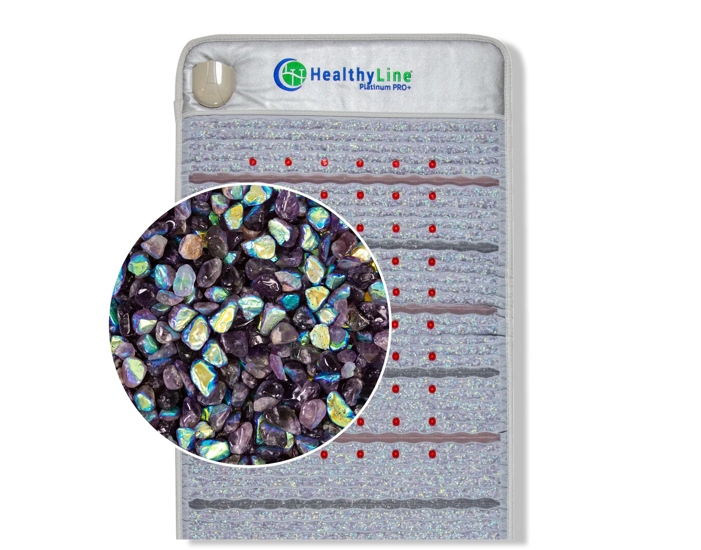 HealthyLine Platinum Series PEMF InfraMat Pro® Therapeutic Gemstone Mats – Multi-Size