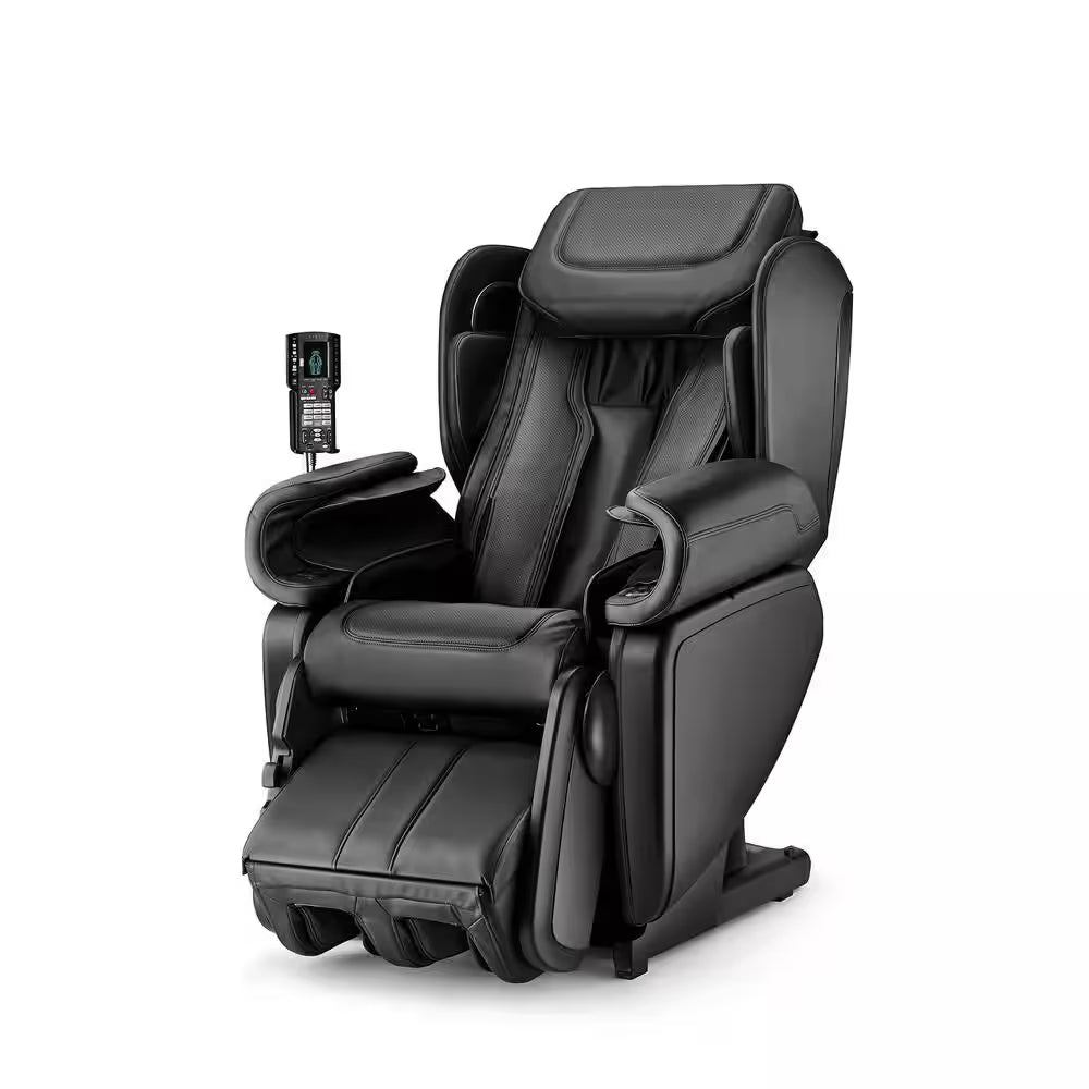 Fujiiryoki KAGRA 4D Zero-Gravity Massage Chair — Triple Heat + Reversible Ottoman
