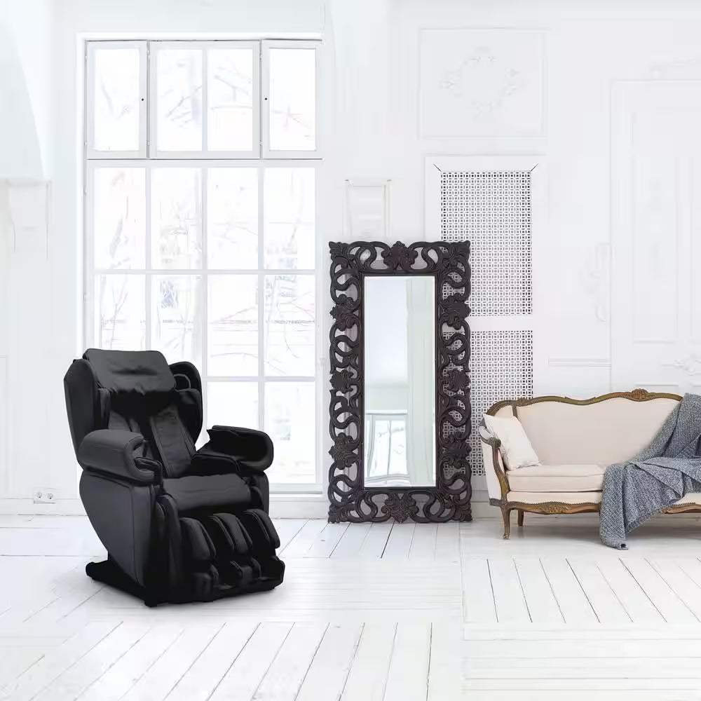 Fujiiryoki KAGRA 4D Zero-Gravity Massage Chair — Triple Heat + Reversible Ottoman