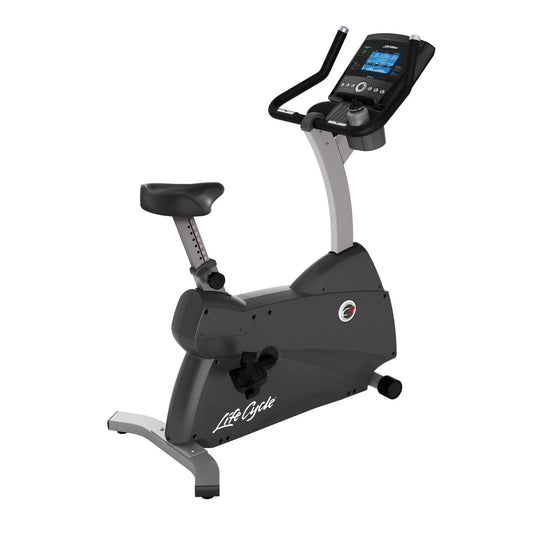 Life Fitness C3 Upright Lifecycle Exercise Bike – Self-Powered, Deluxe Cushioned Seat