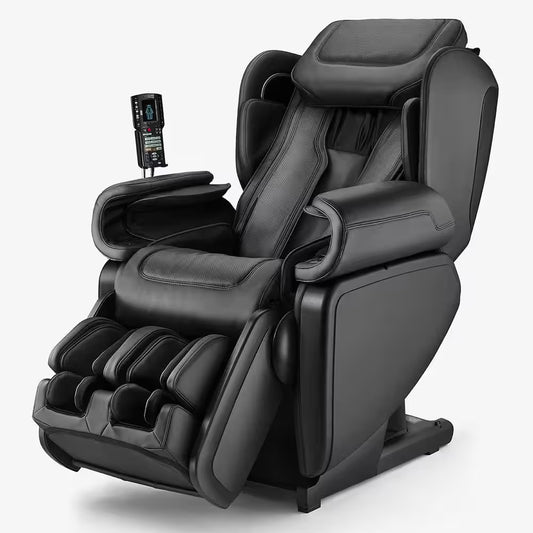 Fujiiryoki KAGRA 4D Zero-Gravity Massage Chair — Triple Heat + Reversible Ottoman