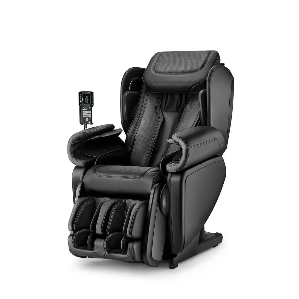 Fujiiryoki KAGRA 4D Zero-Gravity Massage Chair — Triple Heat + Reversible Ottoman