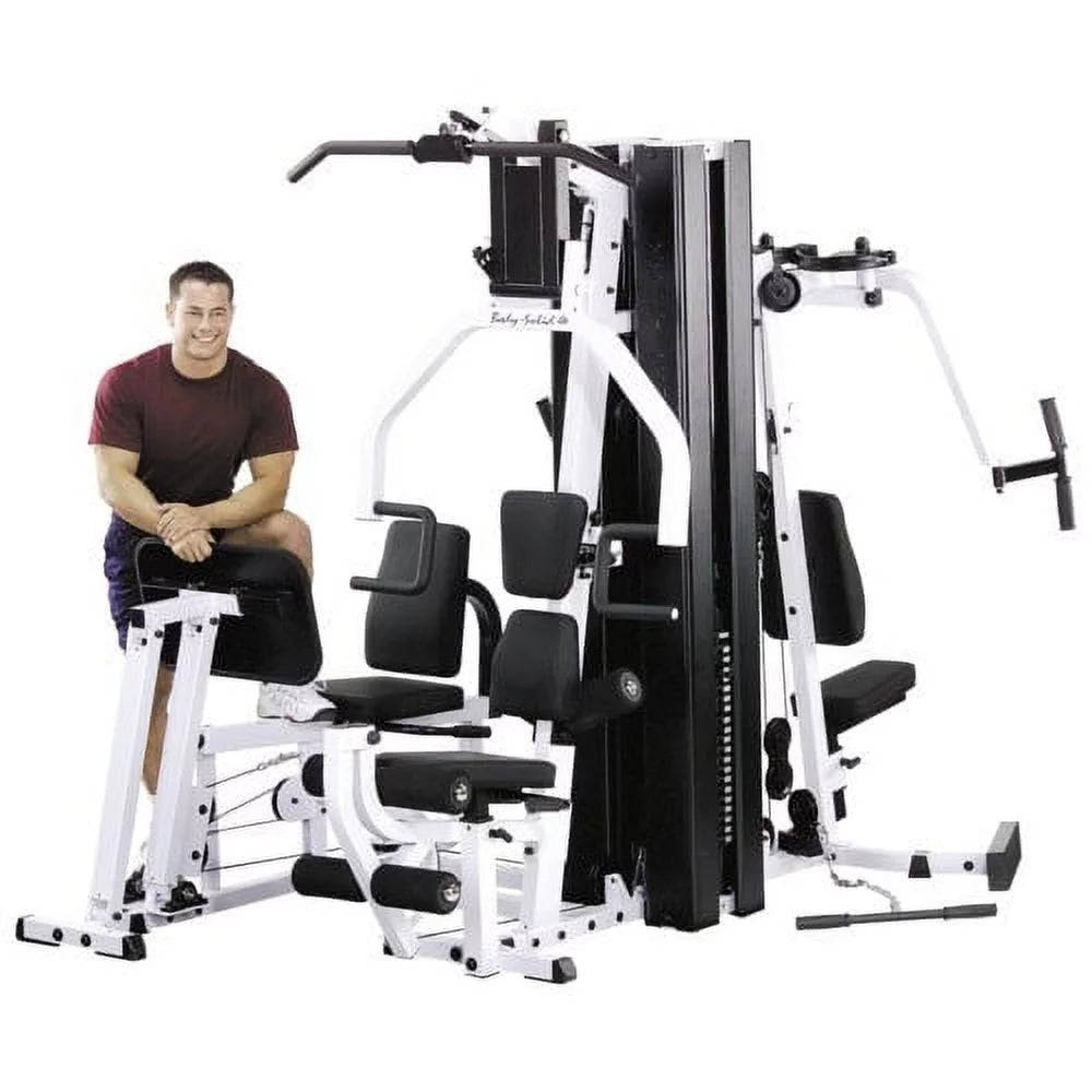 Body-Solid Multi-Station Gym – Dual 210 lb Stacks + Leg Press
