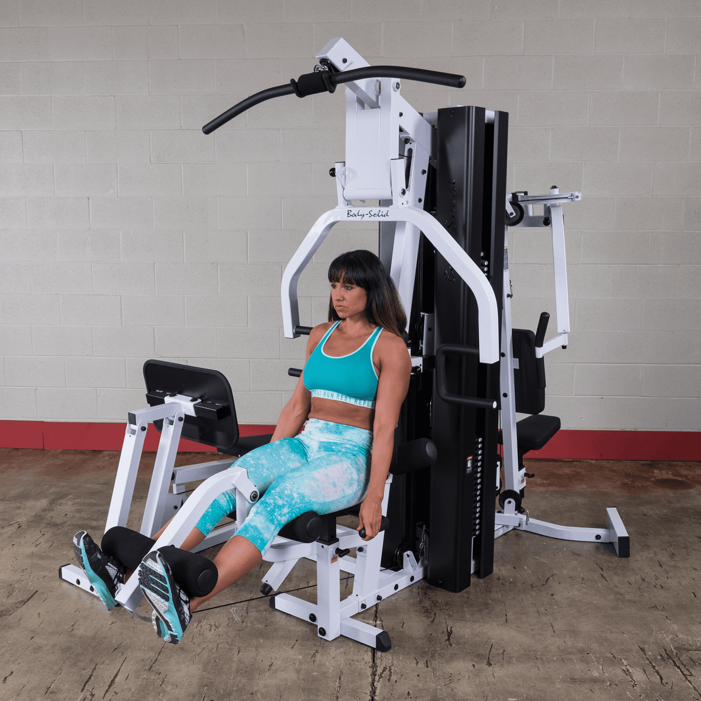 Body-Solid Multi-Station Gym – Dual 210 lb Stacks + Leg Press