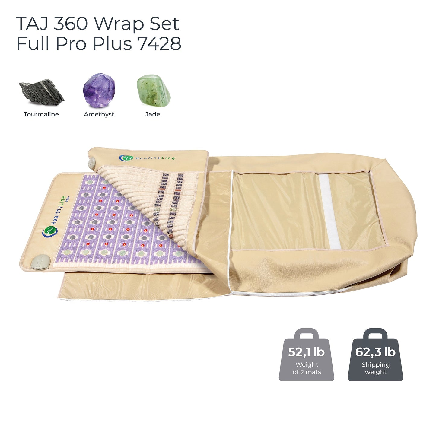 HealthyLine TAJ Series 360 Wrap Set – Full-Body Wellness System