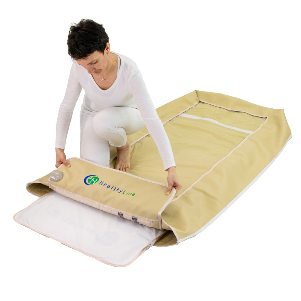 HealthyLine Platinum Series 360 Wrap Set – Full-Body PEMF & Far-Infrared Wellness Blanket