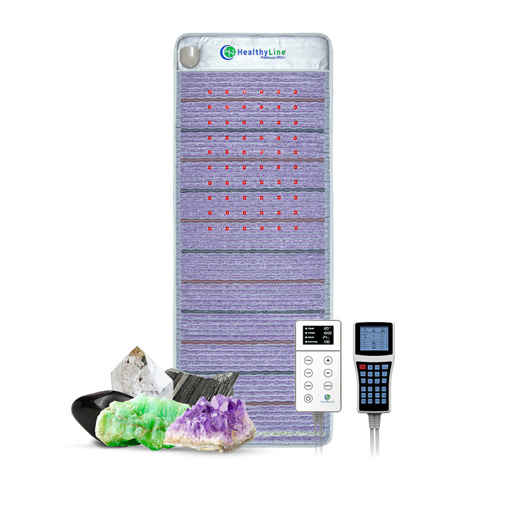 HealthyLine Platinum Series 72×28 PEMF Far Infrared Heating Mat – full product front view