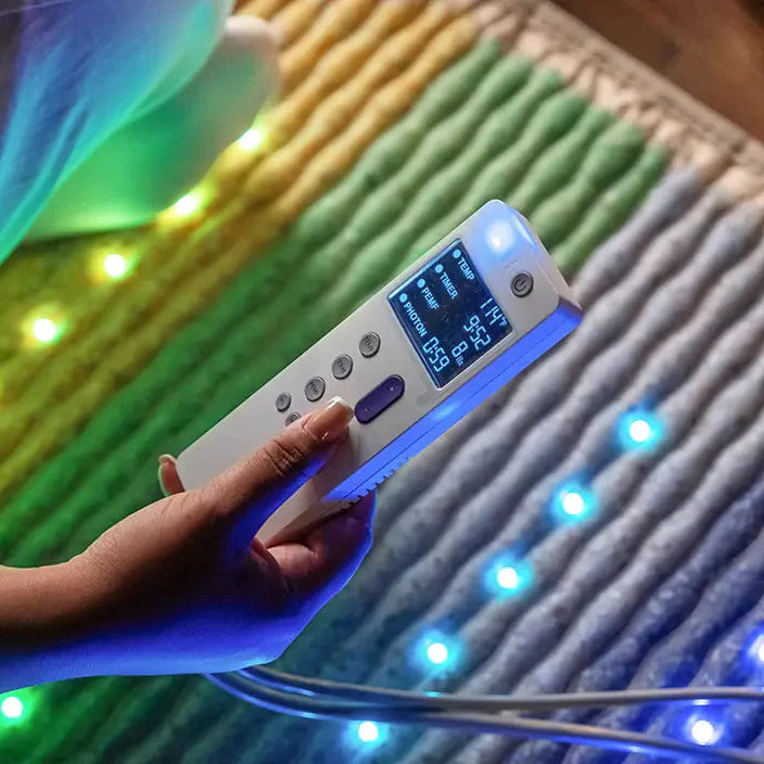 HealthyLine Rainbow Series Chakra PEMF InfraMat Pro® Heating Mats – Multi-Size Full-Body Red-Light & Far Infrared Therapy