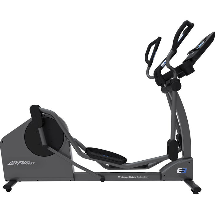 Life Fitness E3 Elliptical Cross-Trainer – WhisperStride™ Silent Low-Impact Cardio 