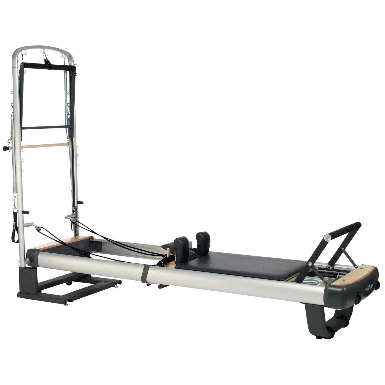 Peak Pilates System® Deluxe 3-in-1 Reformer/Cadillac/Mat System – Foldable Space-Saving Design
