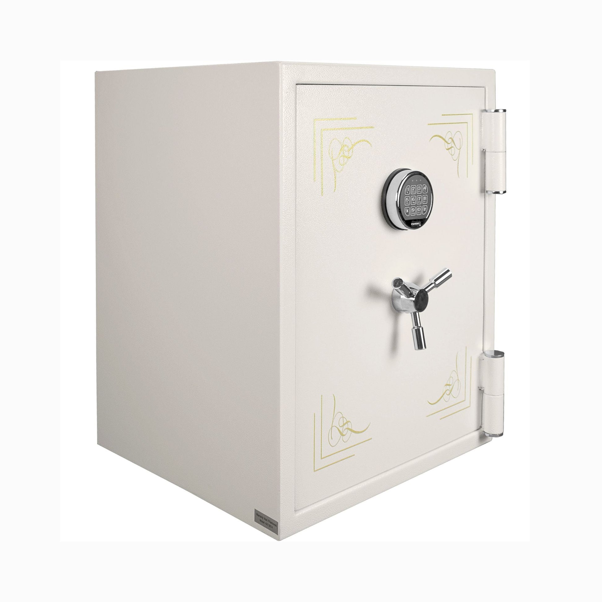 “Barska AX13614 2.75 cu ft fireproof jewelry safe in satin white”