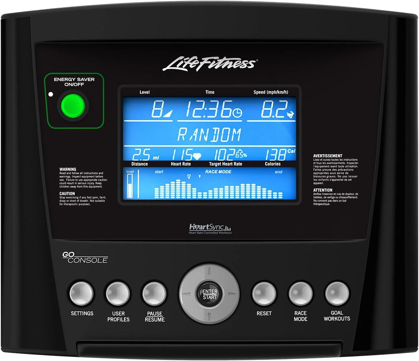 Life Fitness C3 Upright Lifecycle Exercise Bike – Self-Powered, Deluxe Cushioned Seat