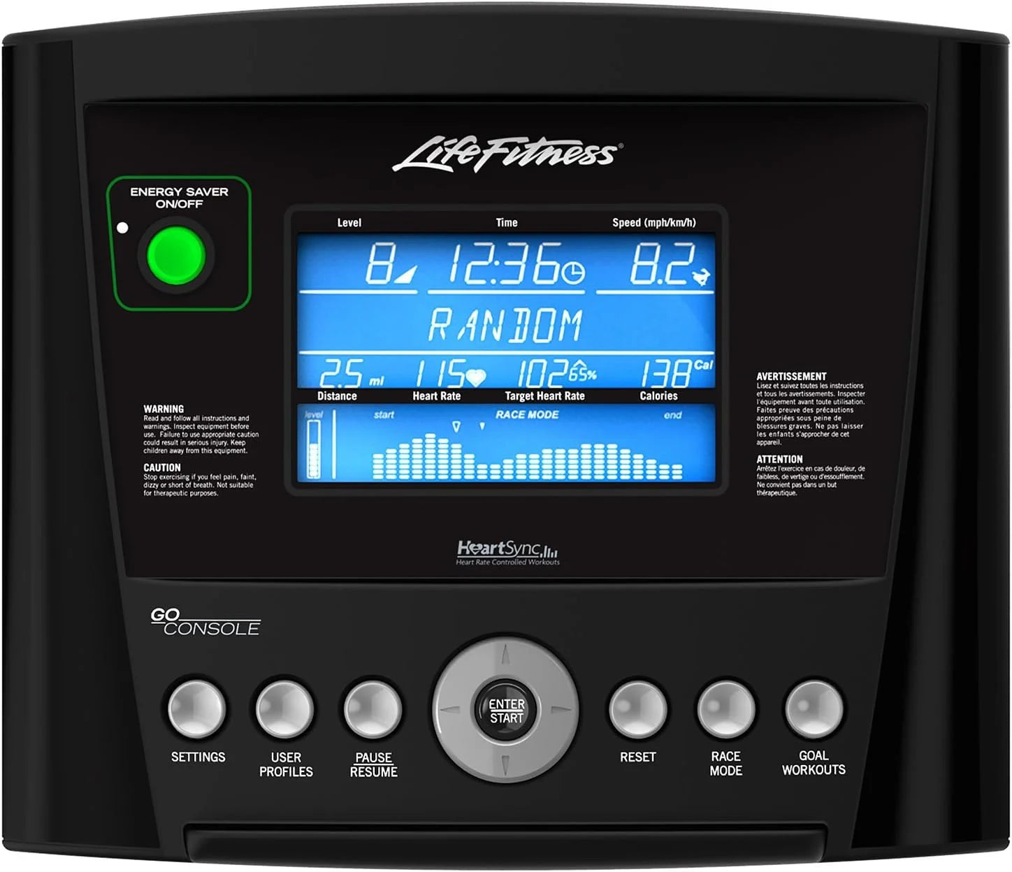 Life Fitness C3 Upright Lifecycle Exercise Bike – Self-Powered, Deluxe Cushioned Seat