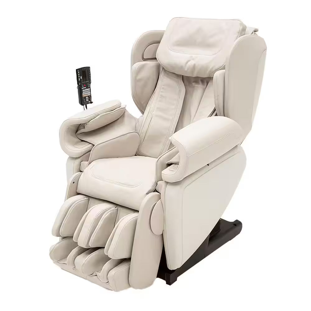 Fujiiryoki KAGRA 4D Zero-Gravity Massage Chair — Triple Heat + Reversible Ottoman
