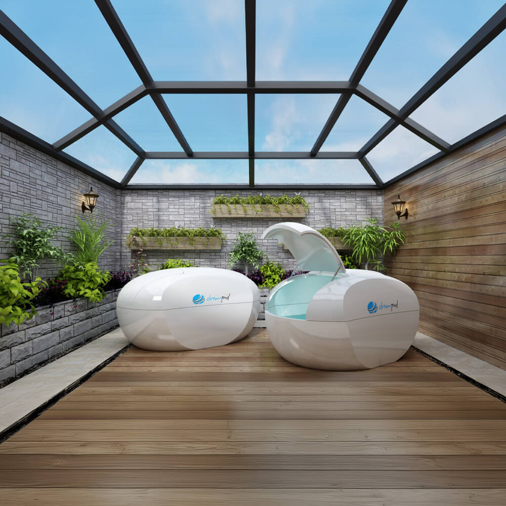 Dreampod Home Float Plus | Premium Fiberglass Home Floatation Tank with UV Filtration