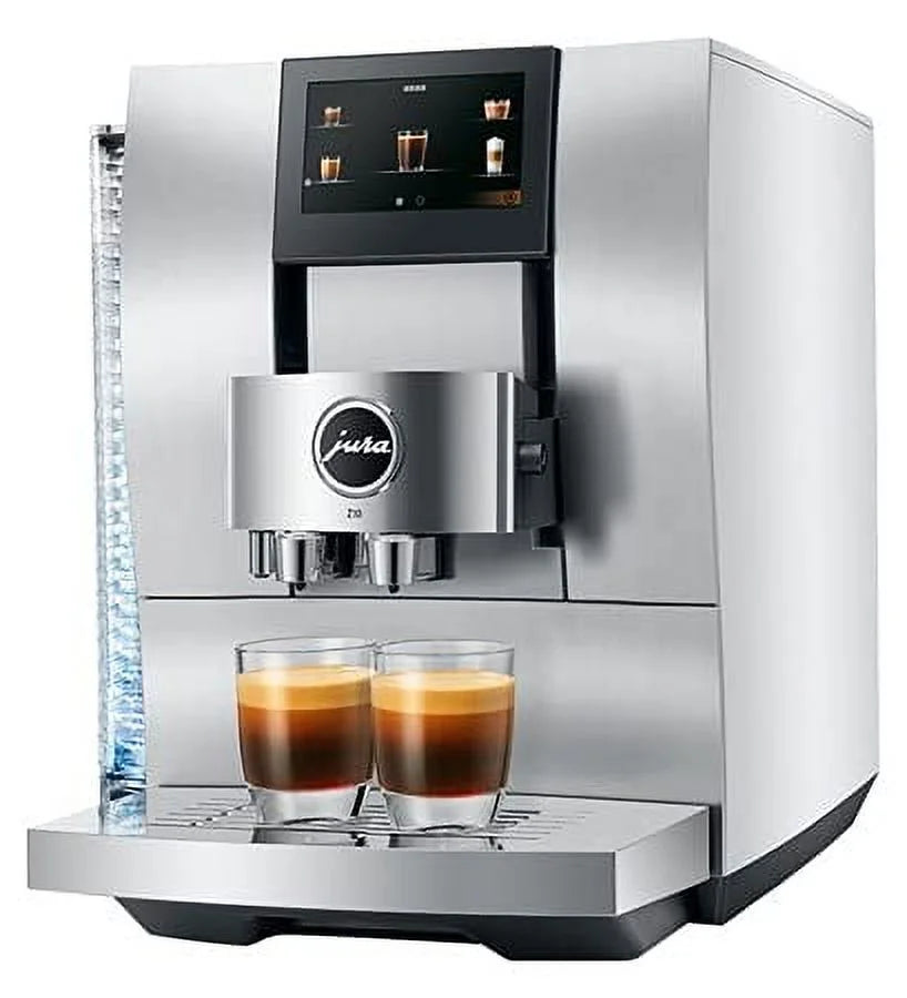 Jura Z10 Aluminum White Fully-Automatic Coffee & Espresso Machine – Cold Brew Extraction