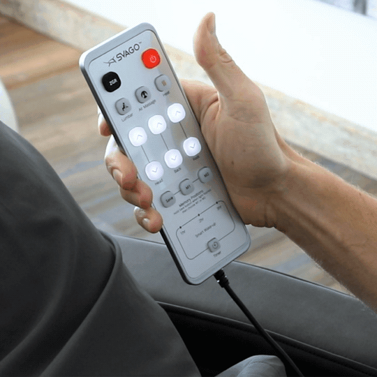 Svago Newton Zero Gravity Recliner – Premium Leather, Heat & Air-Cell Massage