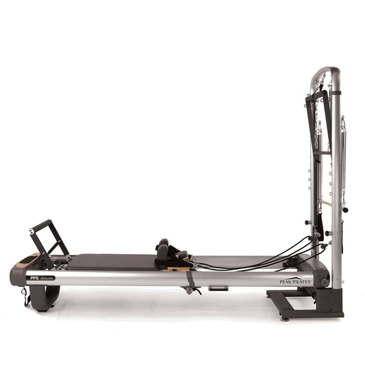 Peak Pilates System® Deluxe 3-in-1 Reformer/Cadillac/Mat System – Foldable Space-Saving Design
