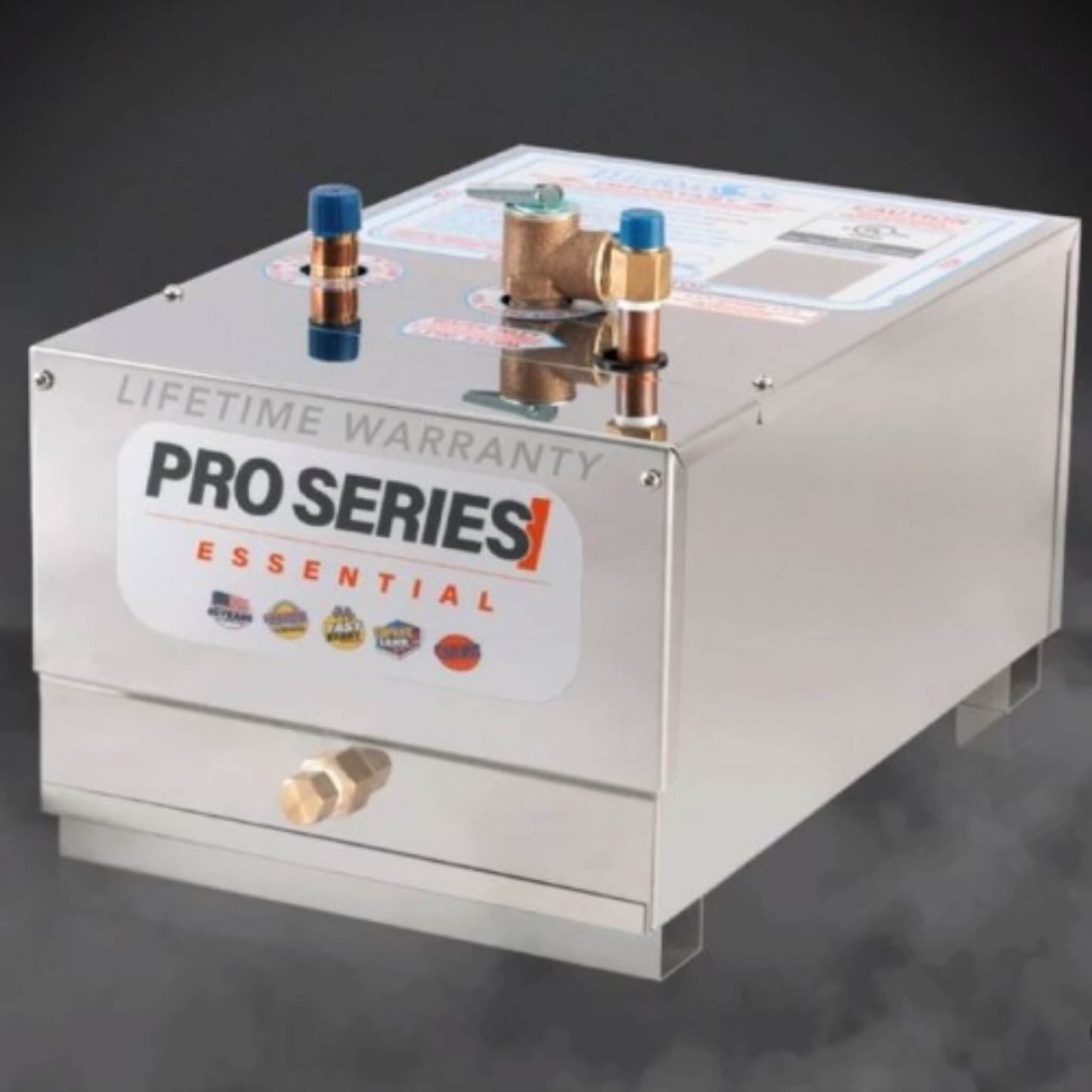 “ThermaSol PRO Series Essential 6kW steam generator unit.”
