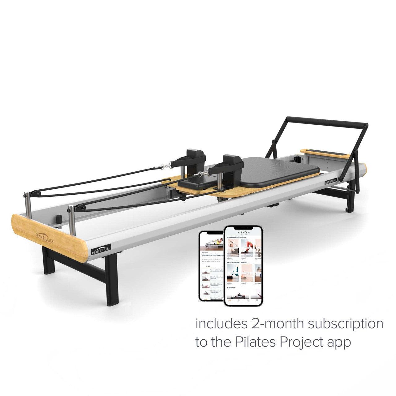 Peak Pilates Casa™ Reformer – Studio-Grade Home Pilates Reformer with Compact Footprint